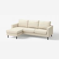 3-seat sofa with chaise longue