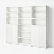 bookcase with door