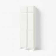 bookcase with door