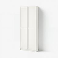 bookcase with door