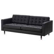 3-seat leather sofa