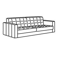 frame for 3-seat sofa