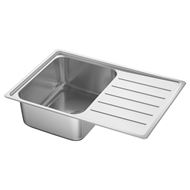 1 bowl insert sink with drainer