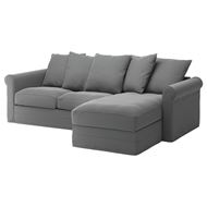 2-seat sofa and chaise longue