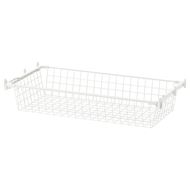 metal basket with pull-out rail