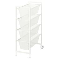shelving unit with drawers
