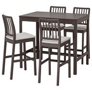 bar table and bar stools set
