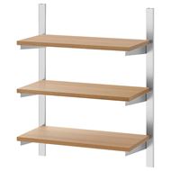 suspension rail with shelf/wall grid