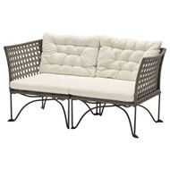 2-seat garden sofa