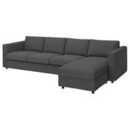 3-seat sofa and chaise longue