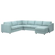 4-seat corner sofa bed and chaise longue