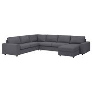 4-seat corner sofa bed and chaise longue