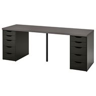 dark grey- black brown