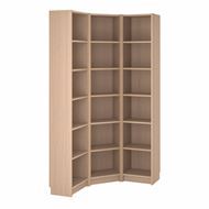 corner bookcase