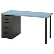 light blue-black brown