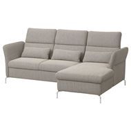 2-seat sofa and chaise longue