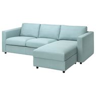 2-seat sofa and chaise longue