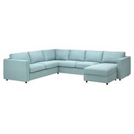 4-seat corner sofa and chaise longue