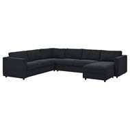 4-seat corner sofa bed and chaise longue