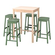 bar table and bar stools set