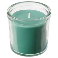 scented candle in cup