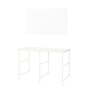 çamaşır odası ve banyo için raf kombinasyonu