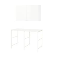 çamaşır odası ve banyo için raf kombinasyonu