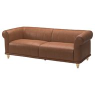 3-seat leather sofa