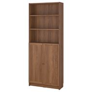 bookcase with half panel