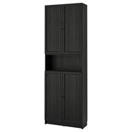 bookcase with door