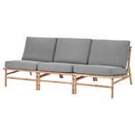 3-seat garden sofa