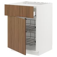 TISTORP brown walnut effect