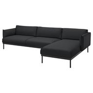 3-seat sofa and chaise longue