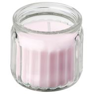 scented candle in cup