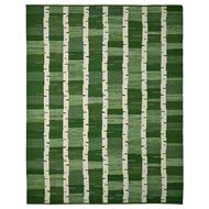 green-white-black handwoven