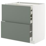 NICKEBO mat gri-yeşil