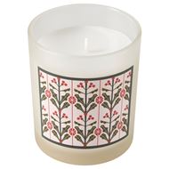 scented candle in cup