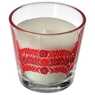 scented candle in cup