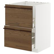 STENSTA dark brown-ash veener