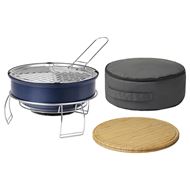 taşınabilir kömürlü barbekü