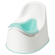 IKEA - LOCKIG, children's potty, turquoise