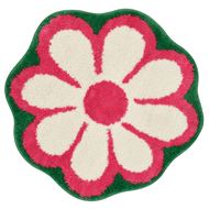 pembe çiçek desenli