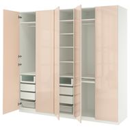 beyaz-parlak cila açık turuncu