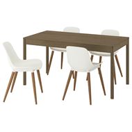 kahverengi/meşe kaplama-beyaz