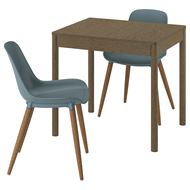 kahverengi/meşe kaplama-gri/turkuaz