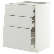 4 çekmeceli ve 3 ön panelli