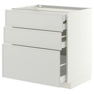 4 çekmeceli ve 3 ön panelli