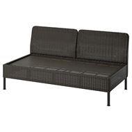 2-seat garden sofa