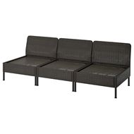 3-seat garden sofa