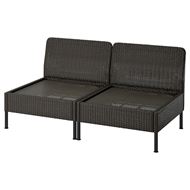 2-seat garden sofa